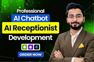 build smart ai chatbot, ai receptionist and ai automation using  n8n