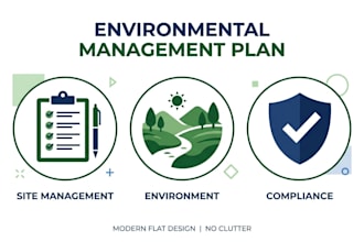 prepare an environmental management plan for your project or site