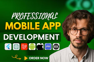 do mobile app development android ios app, building mobile app flutter developer