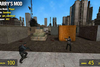 port and edit your existing playermodel, gmod maps, sfm and weapons
