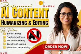 rewrite, humanize ai content, proofread, ai content editing, check plagiarism