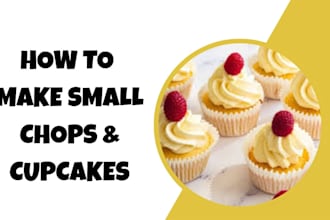 teach you how to make sweet cupcakes and chin chin