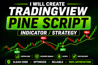 create tradingview pine script indicator or strategy