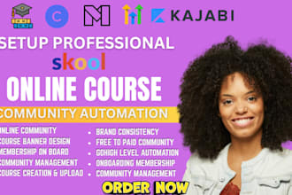 setup skool online course community circle so mighty networks community manager