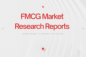 deliver professional fmcg insights