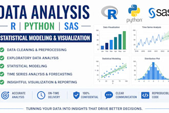 do data analysis, statistical modeling and visualization in r and python