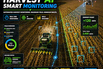 build ai system for automated harvest monitoring