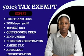 start 501c3 nonprofit tax exempt registration, form 990n 990, 1023ez application