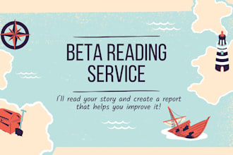 beta read your story and create a report to help improve it