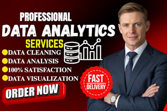 do data analytics, data analysis, sql, python and power bi dashboard