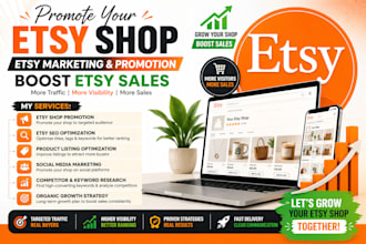 promote etsy shop etsy marketing promotion boost etsy sales