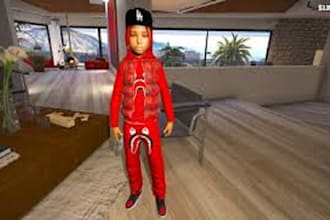 create you your fivem ped and custom ooutfit