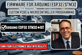 do pcb hardware,esp32 firmware,custom pcb,reverse engineer,iot integration