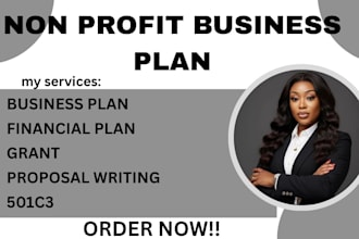 write nonprofit business plan for funding and grants