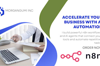 build n8n ai agent, n8n automation, n8n workflow and ai workflow automation