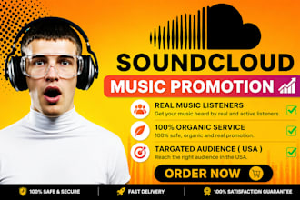 promote your soundcloud music to real listeners and grow your audience