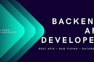 build or fix rest apis in python or nodejs