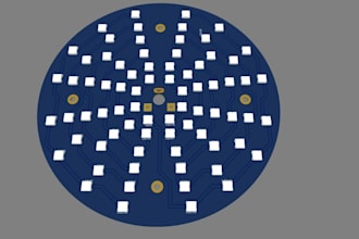 design high power led pcb and mcpcb layout for cob, strip lights and led drivers