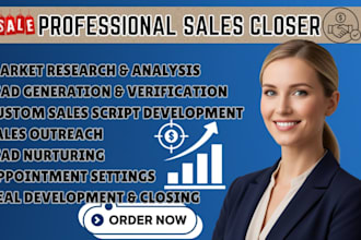 be your b2b sales closer high ticket sales closer salesperson appointment setter