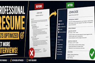 write a professional grade resume fast delivery