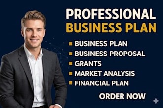 create a full business plan with alot of startups strategy and financial freedom