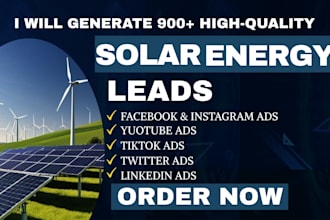 generate premium solar installation leads through facebook ads instagram ads