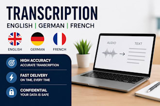 transcribe audio and video to text fast and accurately
