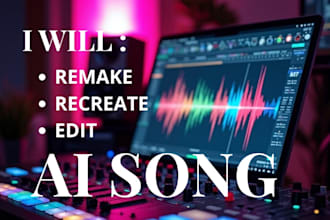 edit remake recreate your suno ai song or parody cover song in any genre
