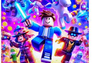 design roblox thumbnail, youtube gaming, clickbait roblox gfx