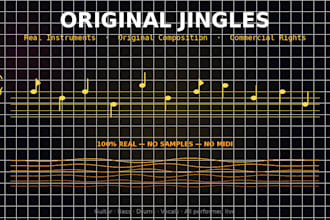 create an original jingle for your brand