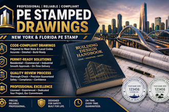 pe stamp as licensed structural engineer pe stamp new york pe stamp florida