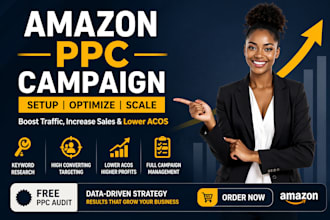 be your amazon PPC expert for profitable ads and campaign optimization