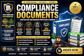 write a product compliance documents compliance policies and technical report