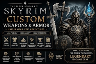 custom skyrim mods mod armor and weapons sfm character ffxiv ae se port model