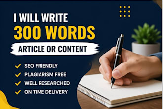 write content and social media captions