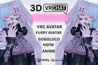 do vrchat avatar vrc avatar furry avatar nsfw avatar commission