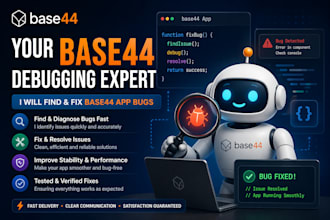 vibe coding base44 debugging base44 expert app integration base44 deployment