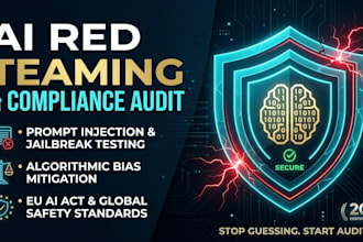 perform ai red teaming for eu ai act compliance and bias safety