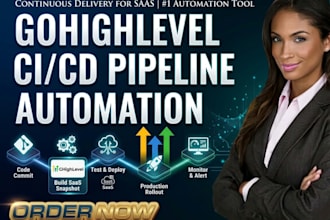 setup gohighlevel cicd pipeline automation workflow a2p for android and ios apps
