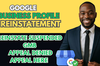 reinstate suspended google business profile and recover gmb