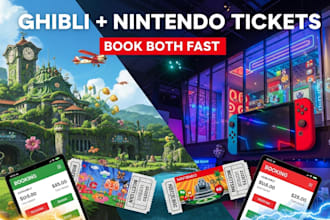 book ghibli museum and nintendo museum tickets and reservations in japan