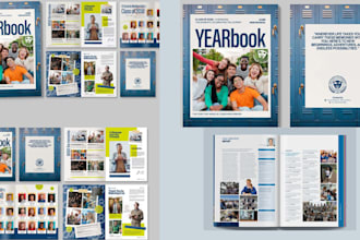 design school magazine yearbook brochure tribute book photobook graduation book