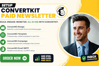setup convertkit paid newsletter convertkit monetization convertkit campaign