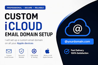 set up a custom icloud email domain on all your apple devices