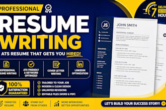 provide professional resume writing services, ats resume