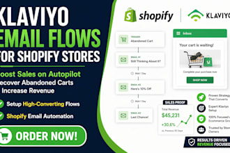 setup converting klaviyo email flows for your shopify store