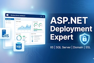 configure iis domain and SSL for your asp dot net project
