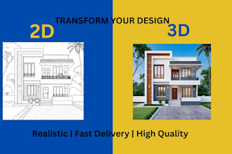 create realistic 3d product mockup and product visualization
