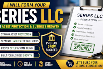 form your series llc for asset protection, real estate and business growth