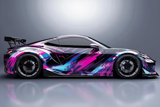 professional vehicle wrap design, car wrap